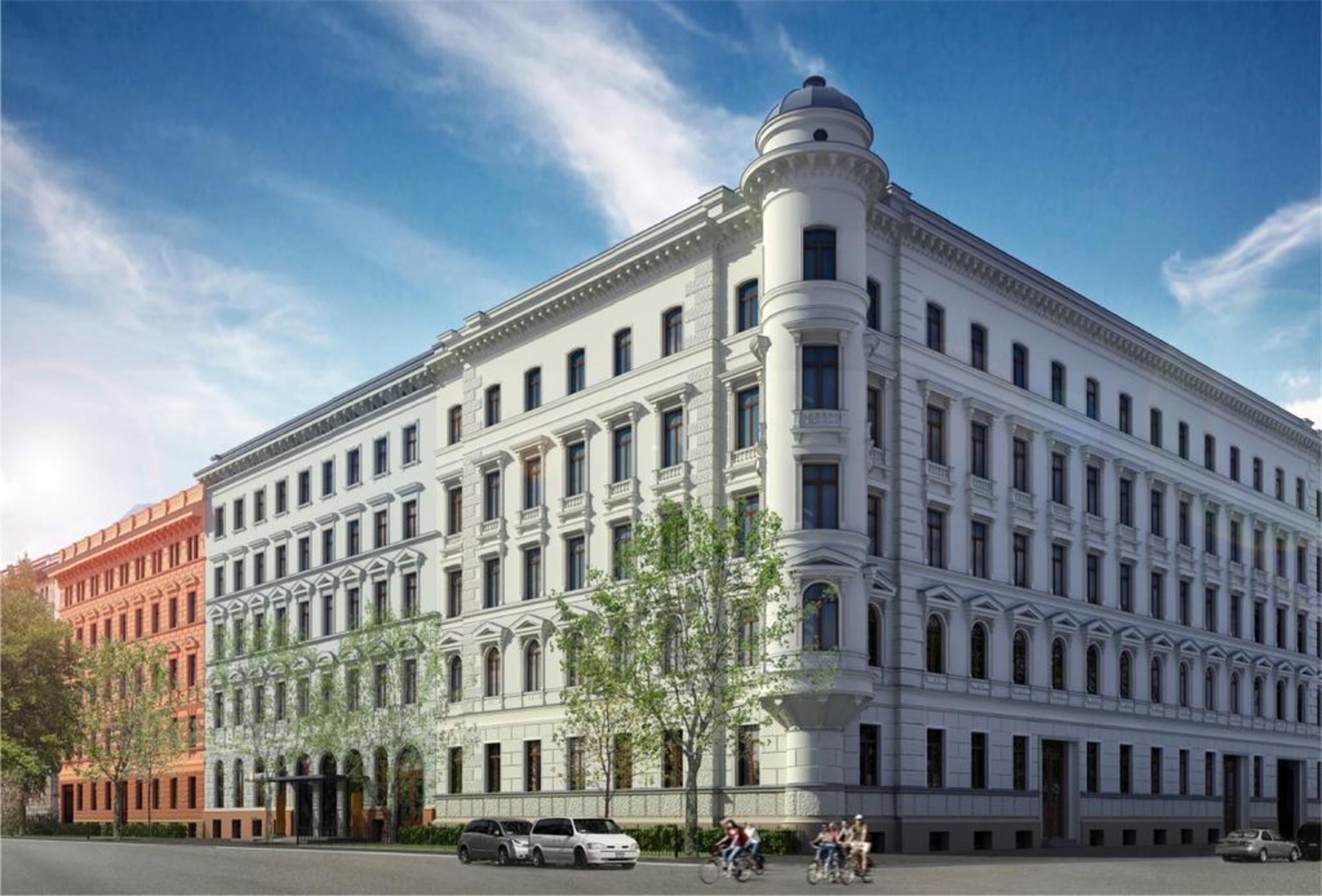 그랜드 포트 바이 세마라 호텔 리가 외부 사진 The building of the university library