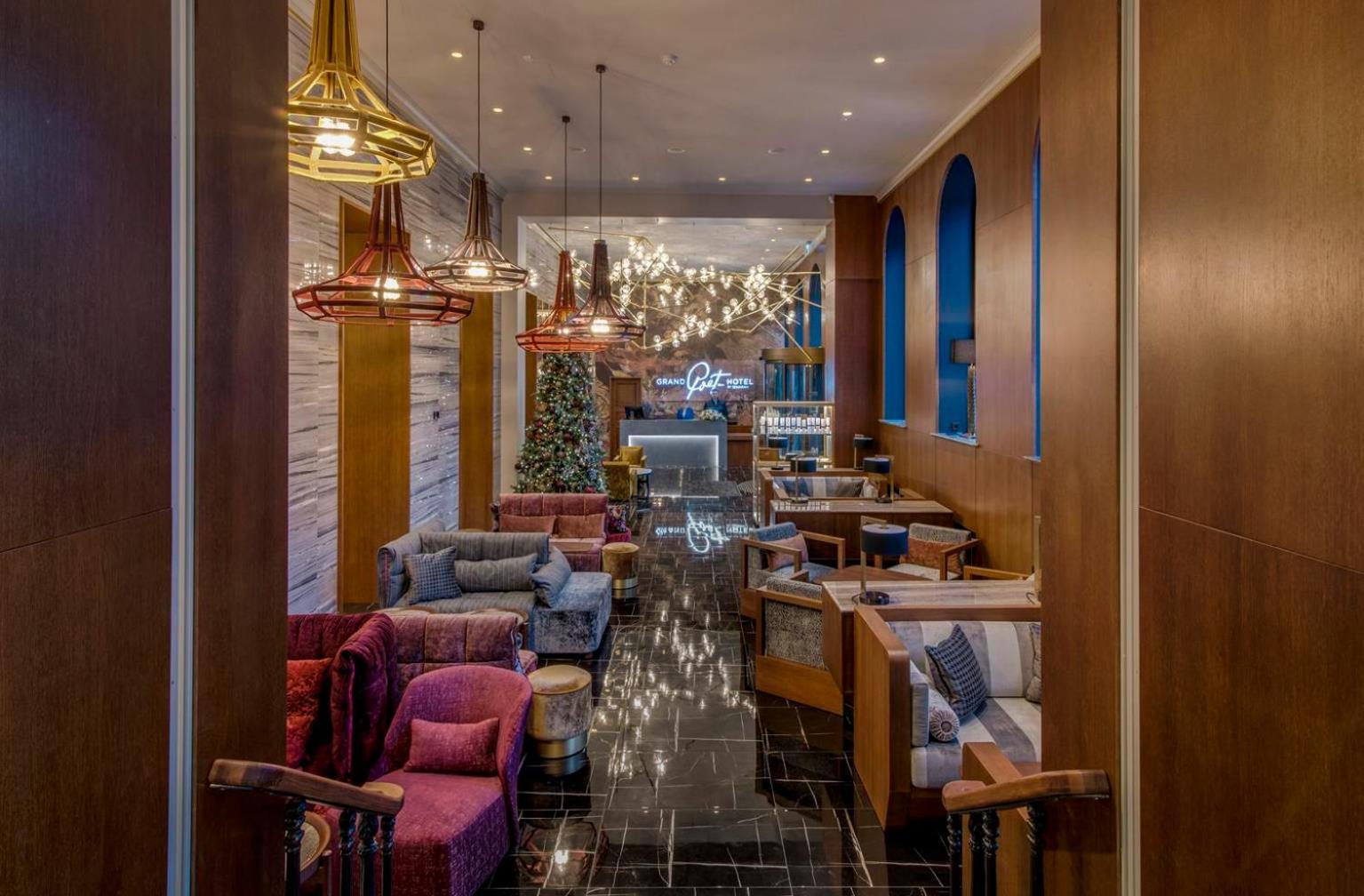 그랜드 포트 바이 세마라 호텔 리가 외부 사진 The Lounge at the hotel